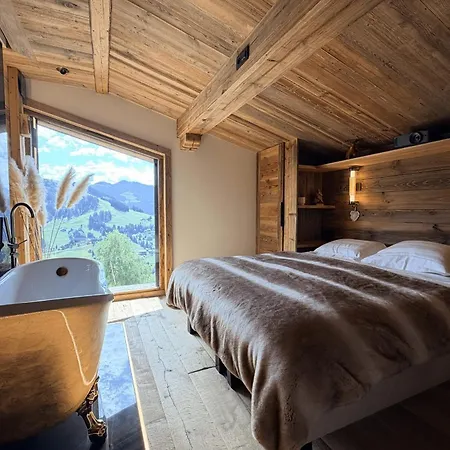 Chalet Large With Private Pool And Nordic Bath *