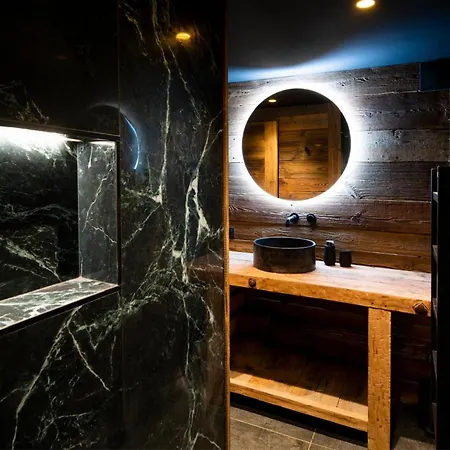 Chalet Large With Private Pool And Nordic Bath