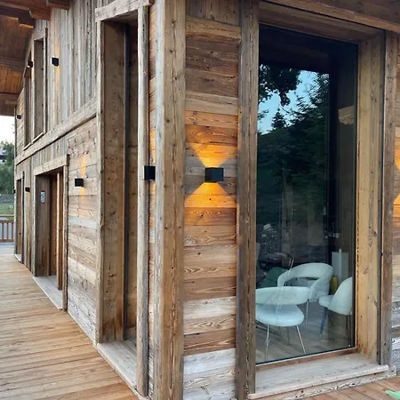 Chalet Large With Private Pool And Nordic Bath